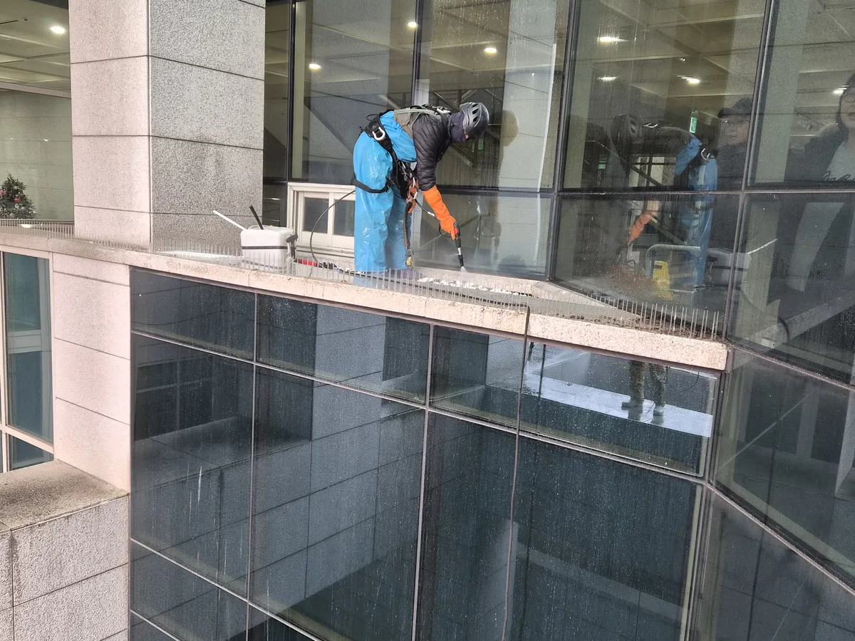 임실군 강진면 건물 복도·대기 동선 야간 위생청소 사례 - 행진크린